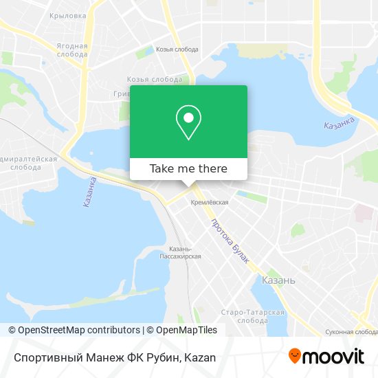 Спортивный Манеж ФК Рубин map