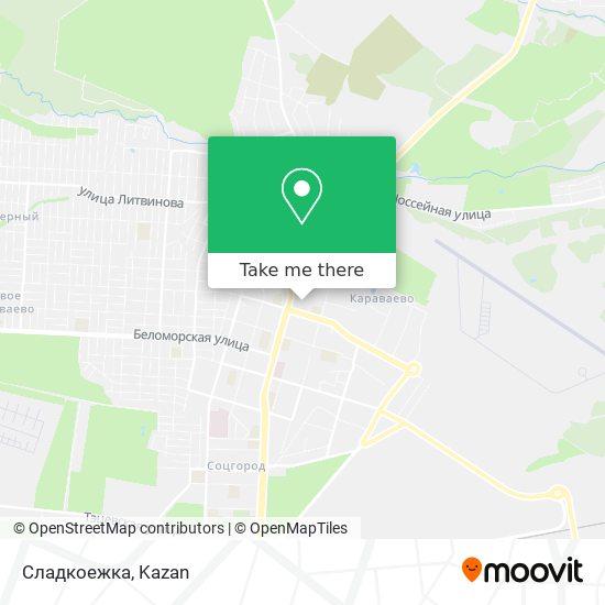 Сладкоежка map