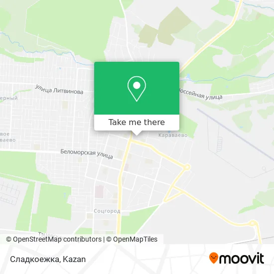 Сладкоежка map