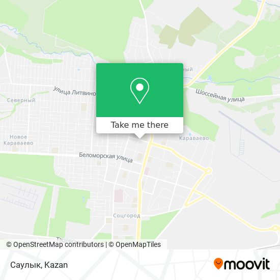 Саулык map