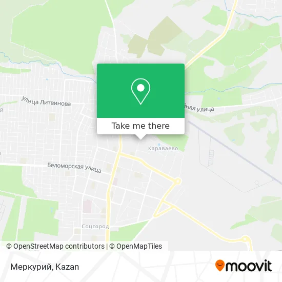 Меркурий map
