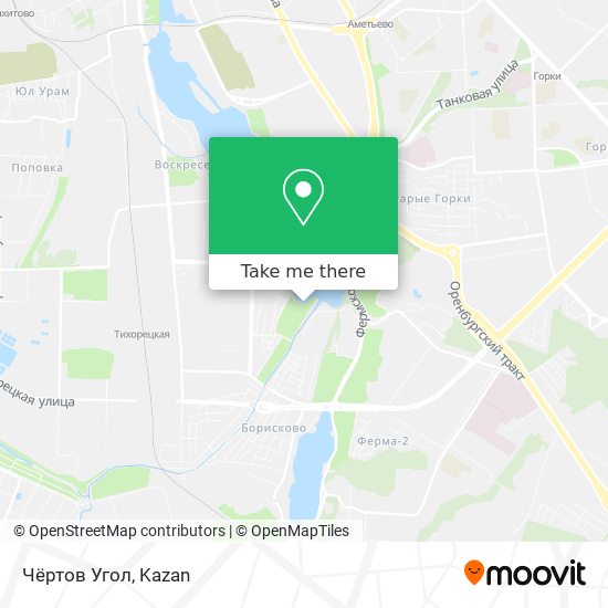 Чёртов Угол map