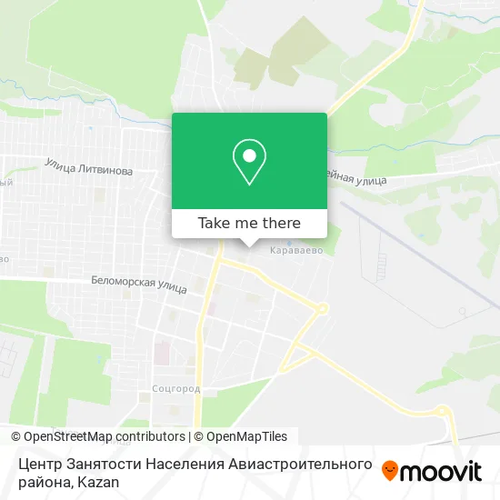 Центр Занятости Населения Авиастроительного района map