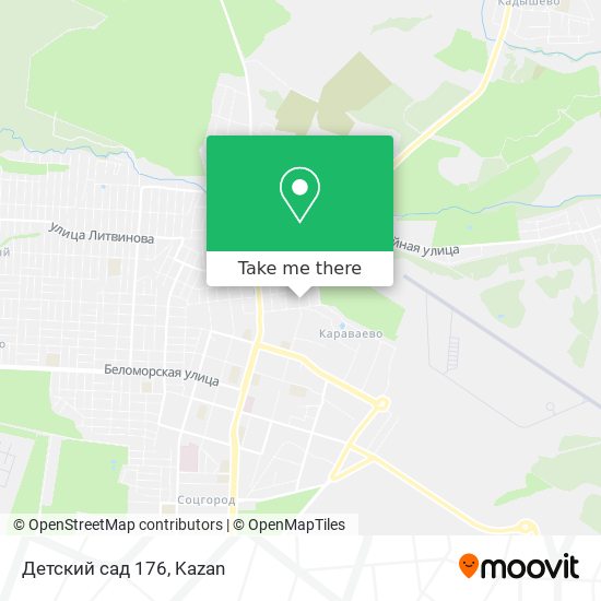 Детский сад 176 map