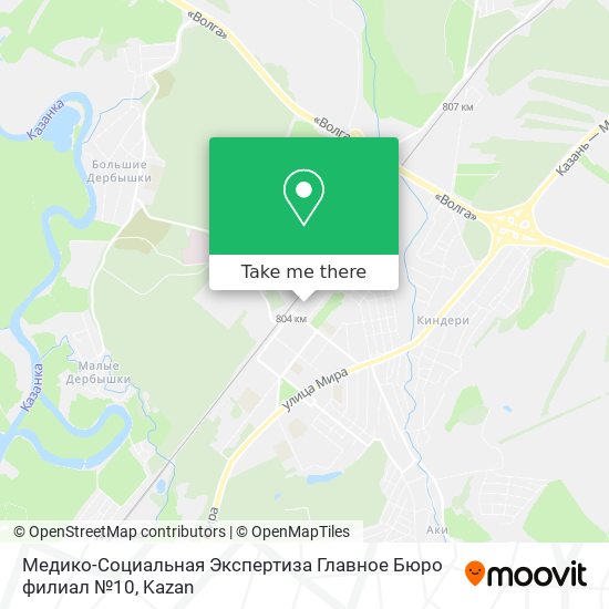Медико-Социальная Экспертиза Главное Бюро филиал №10 map