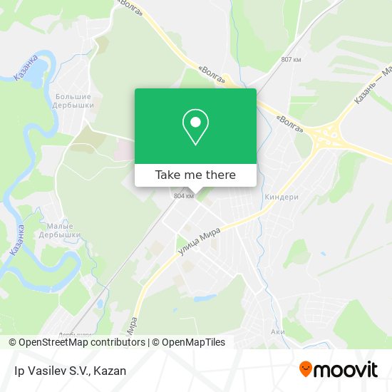 Ip Vasilev S.V. map