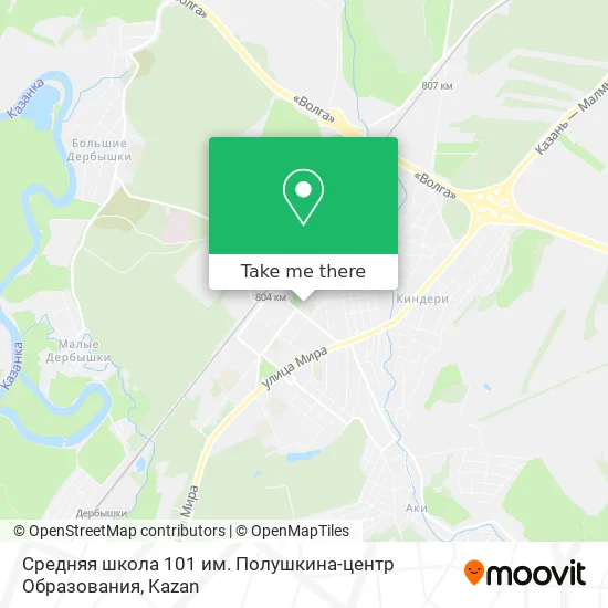 Средняя школа 101 им. Полушкина-центр Образования map