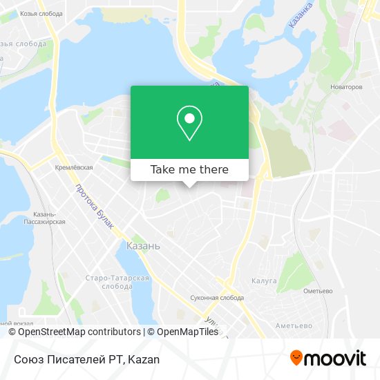 Союз Писателей РТ map