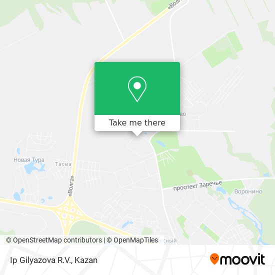 Ip Gilyazova R.V. map