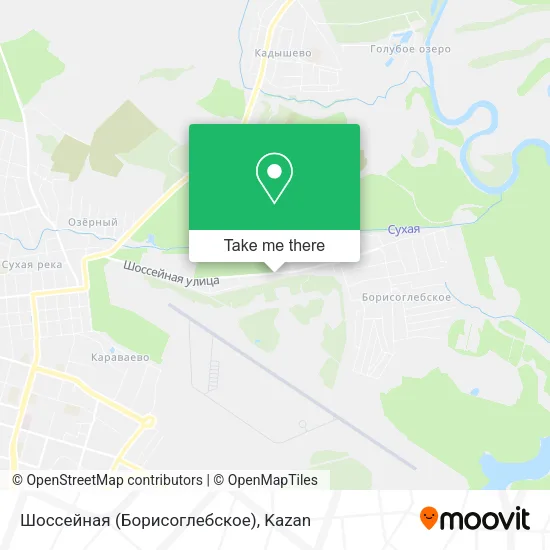Шоссейная (Борисоглебское) map