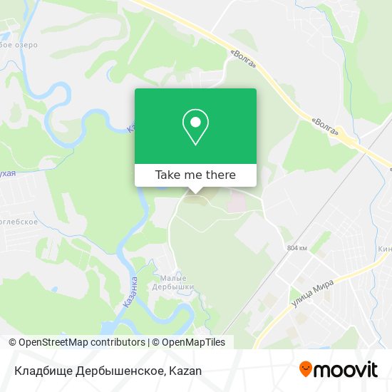 Кладбище Дербышенское map