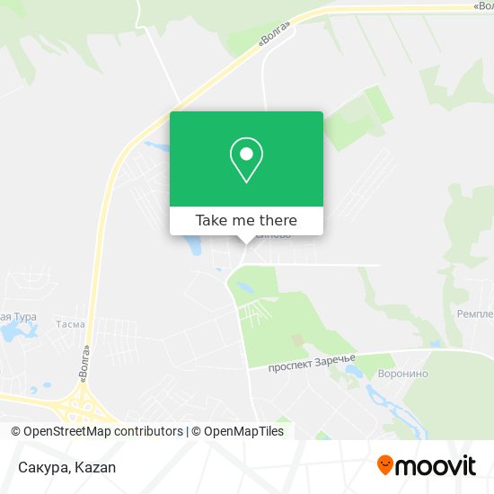 Сакура map