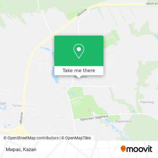 Мирас map