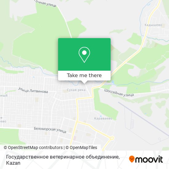 Государственное ветеринарное объединение map