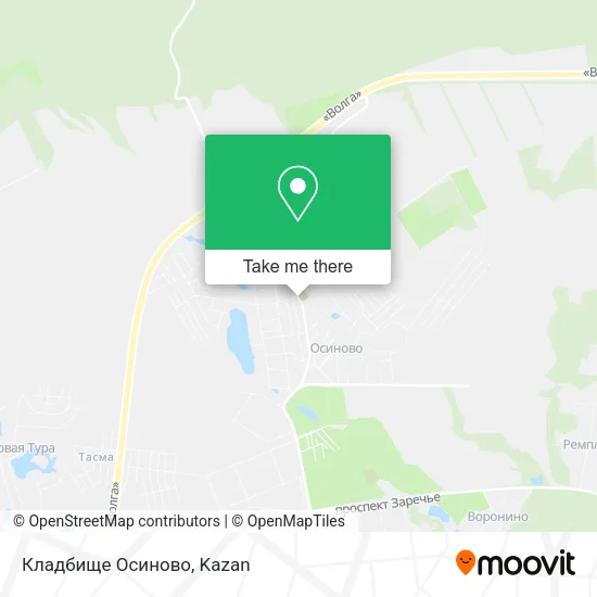 Кладбище Осиново map