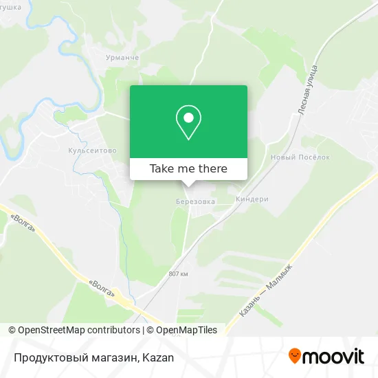Продуктовый магазин map