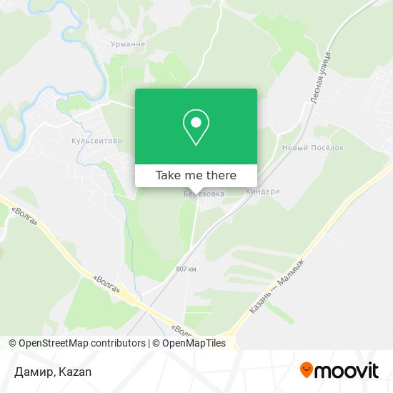 Дамир map