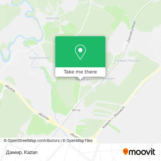 Дамир map