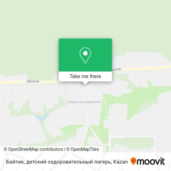 Байтик, детский оздоровительный лагерь map