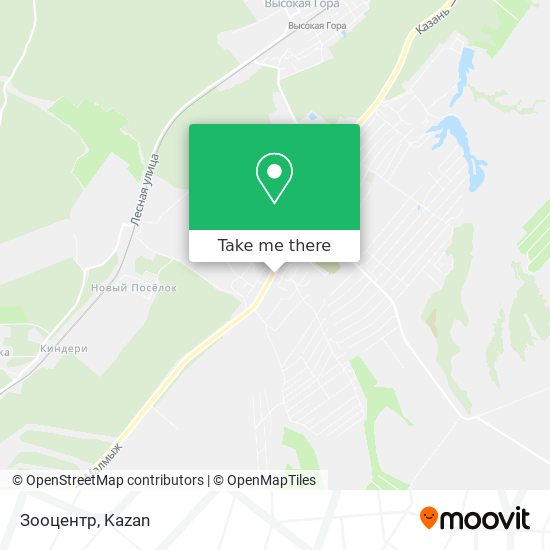 Зооцентр map