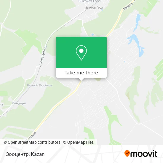 Зооцентр map