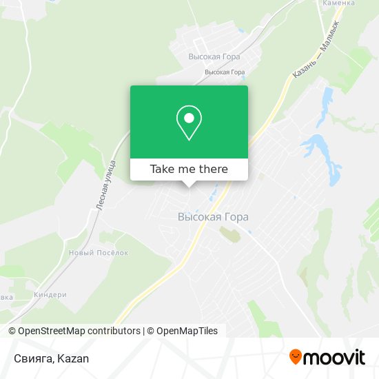 Свияга map