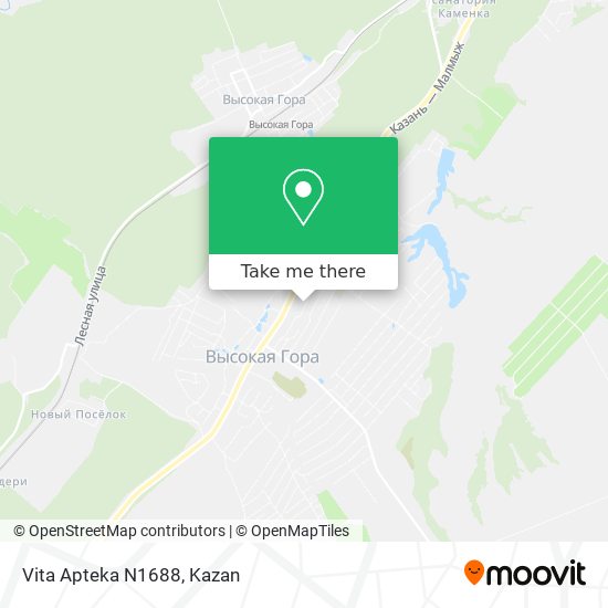 Vita Apteka N1688 map