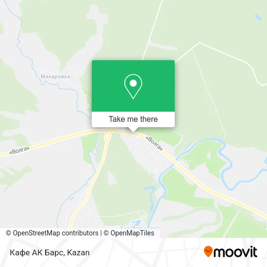 Кафе АК Барс map