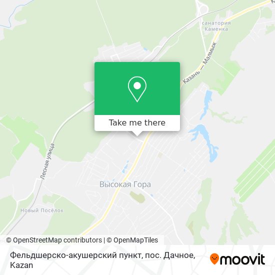 Фельдшерско-акушерский пункт, пос. Дачное map
