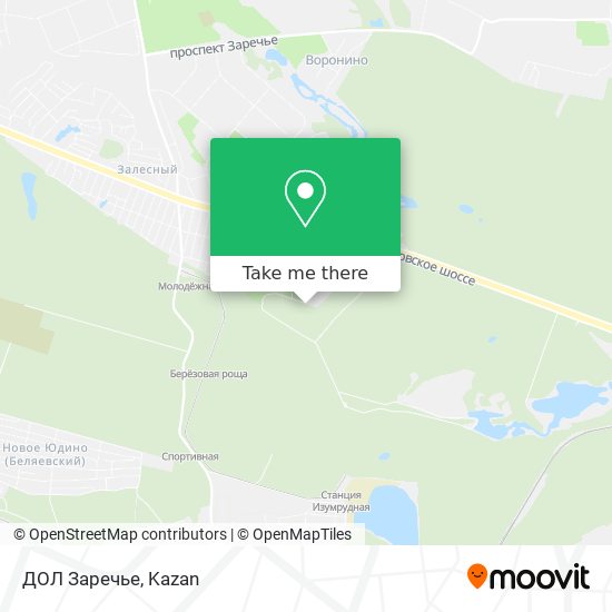 ДОЛ  Заречье map