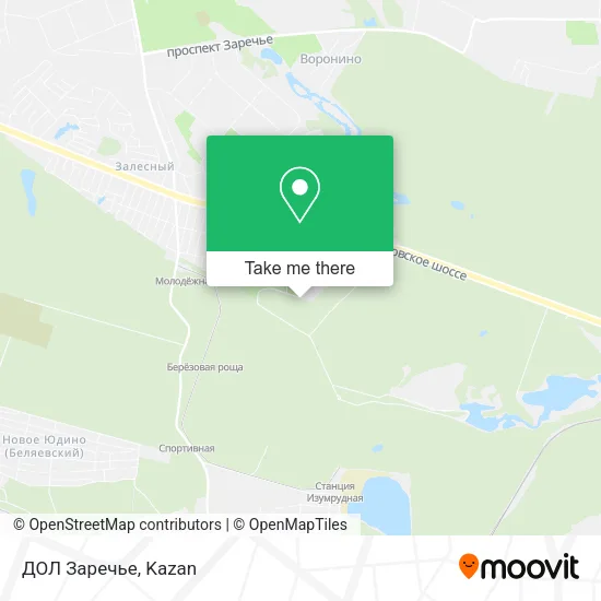 ДОЛ  Заречье map
