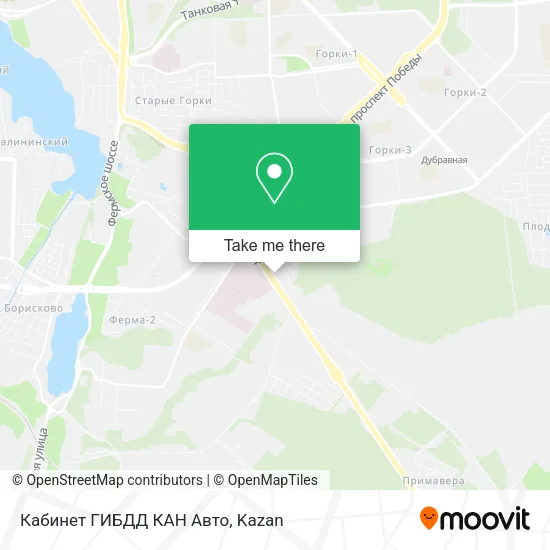Кабинет ГИБДД КАН Авто map