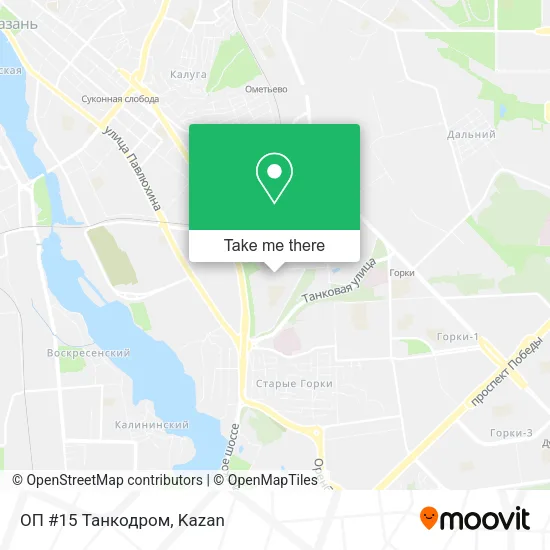 ОП #15 Танкодром map