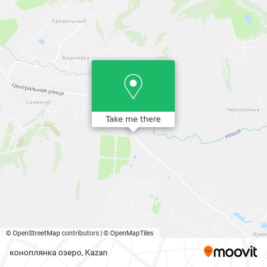 коноплянка озеро map