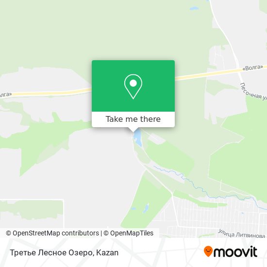 Третье Лесное Озеро map