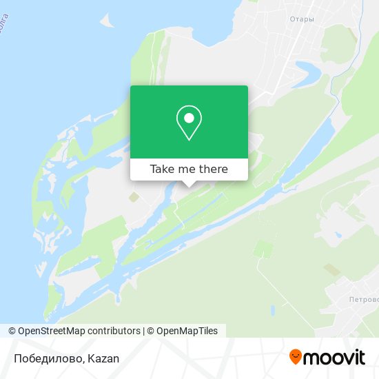 Победилово map