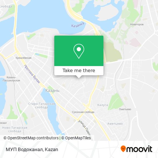 МУП  Водоканал map