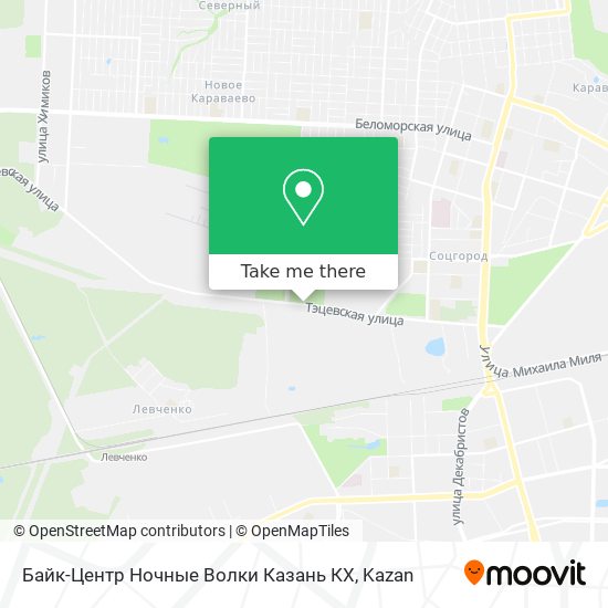 Байк-Центр  Ночные Волки Казань  КХ map