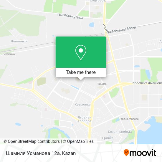 Шамиля Усманова 12а map