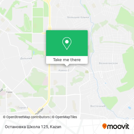 Остановка  Школа 125 map