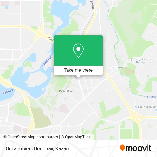Остановка «Попова» map
