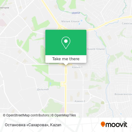 Остановка «Сахарова» map