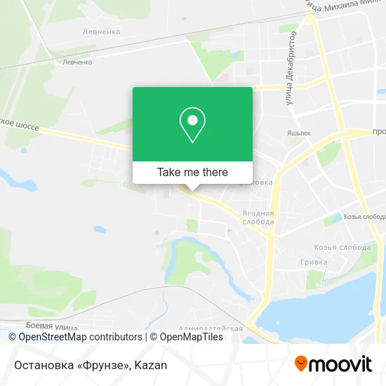 Остановка «Фрунзе» map