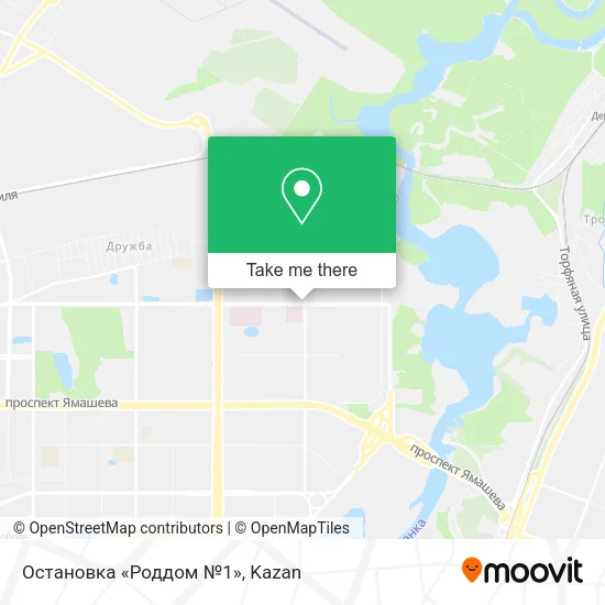 Остановка «Роддом №1» map