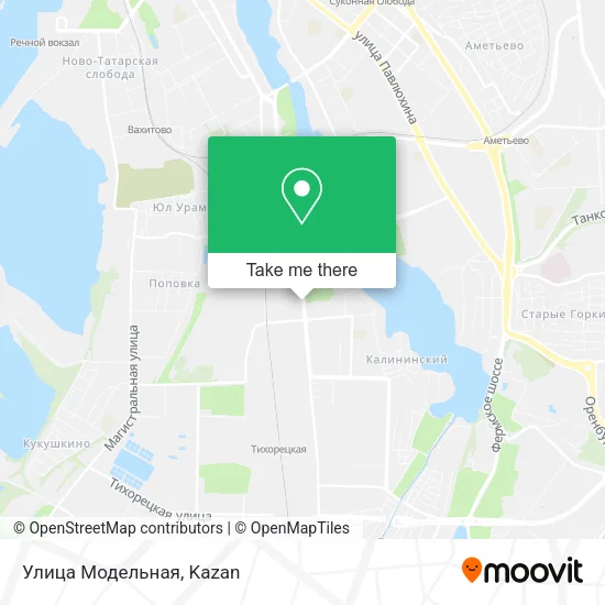 Улица Модельная map