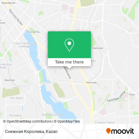 Снежная Королева map