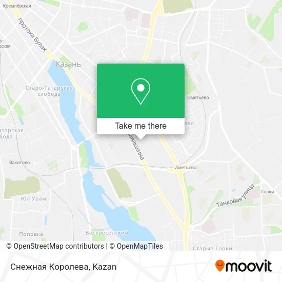 Снежная Королева map