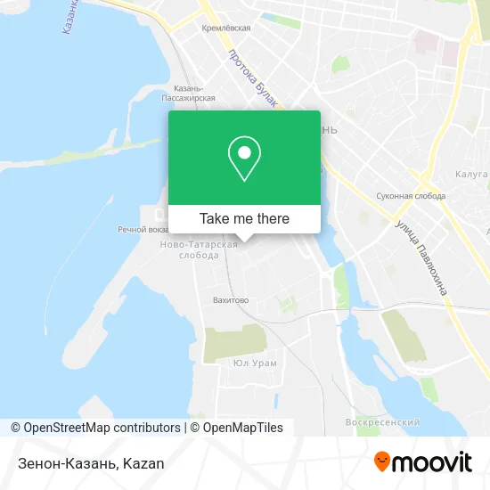Зенон-Казань map