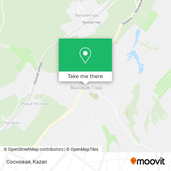 Сосновая map