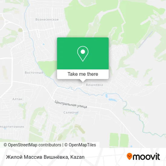 Жилой Массив Вишнёвка map